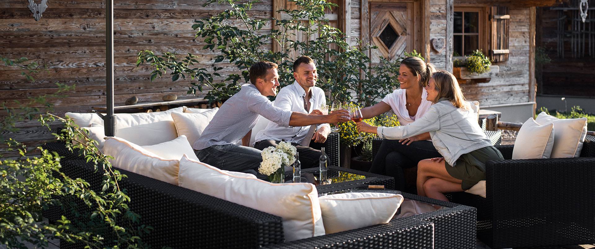 Alpzitt Chalets Sommerurlaub Luxus-Chalets Alpzitt Chaletdorf Burgberg