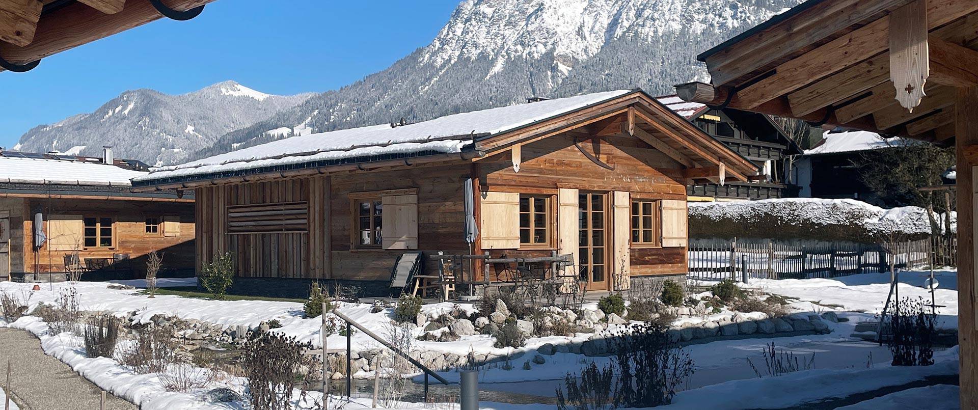 Chaletdorf Alpglück - Winterurlaub in Oberstdorf in Bayern Chaletdorf Alpglück Winterurlaub Oberstdorf Bayern